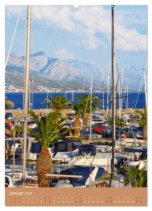 Erlebe mit mir das entspannte Kroatien (CALVENDO Wandkalender 2027)