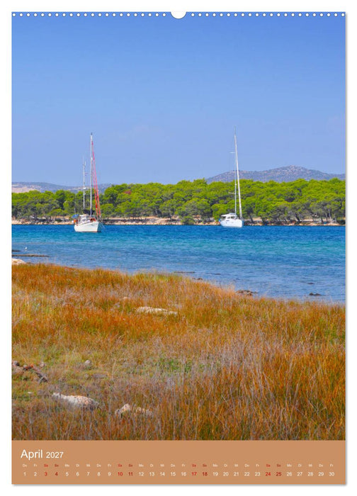 Erlebe mit mir das entspannte Kroatien (CALVENDO Wandkalender 2027)