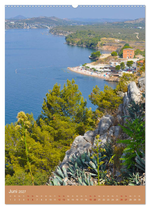 Erlebe mit mir das entspannte Kroatien (CALVENDO Wandkalender 2027)