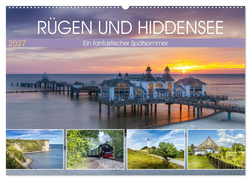 RÜGEN UND HIDDENSEE Ein fantastischer Spätsommer (CALVENDO Wandkalender 2027)