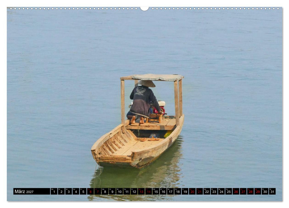 Mekong, Mutter des Wassers (CALVENDO Premium Wandkalender 2027)