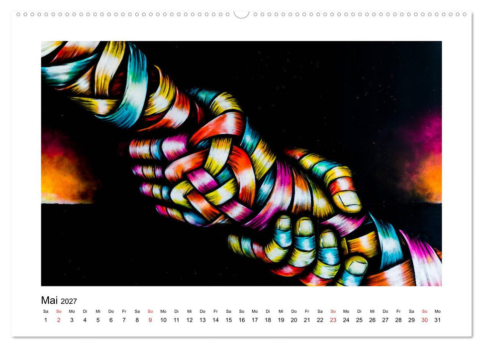 Streetart for home Michael Jaster (CALVENDO Wandkalender 2027)