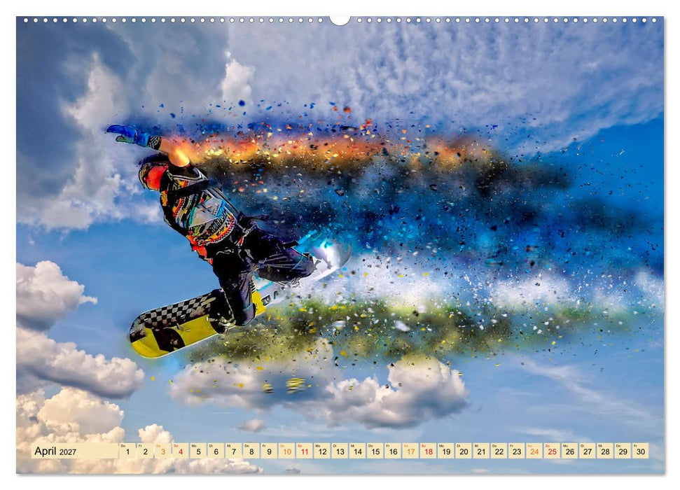 Sport Explosion (CALVENDO Wandkalender 2027)
