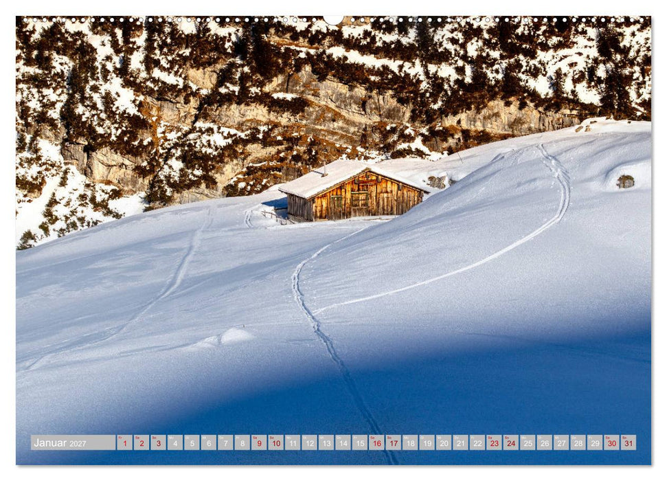 Lech magic of winter (CALVENDO Premium Wandkalender 2027)