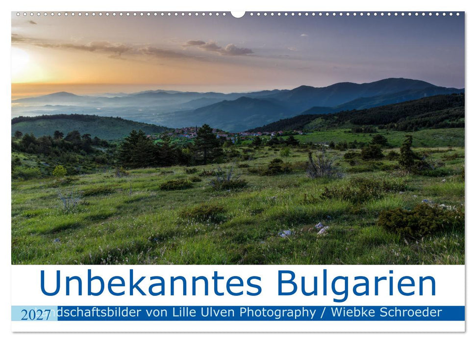 Unbekanntes Bulgarien (CALVENDO Wandkalender 2027)
