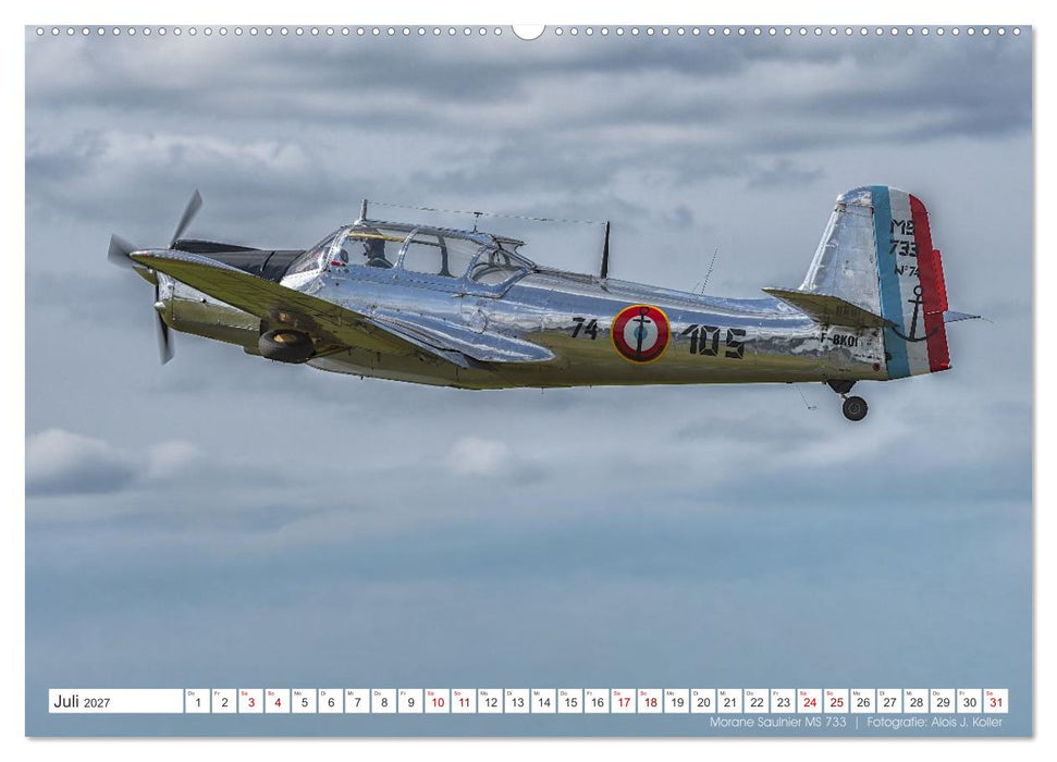 Classic Airplanes (CALVENDO Premium Wandkalender 2027)