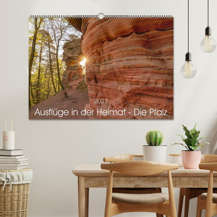 Ausflüge in der Heimat - Die Pfalz (CALVENDO Wandkalender 2027)