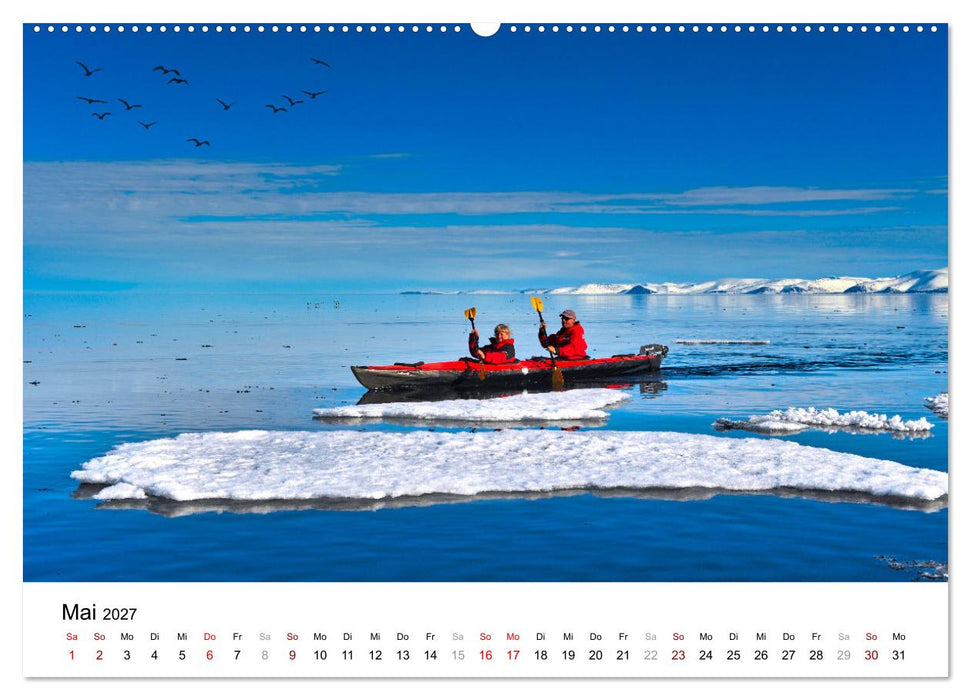 DIE KANADISCHE ARKTIS - Im Zeichen des Klimawandels (CALVENDO Premium Wandkalender 2027)