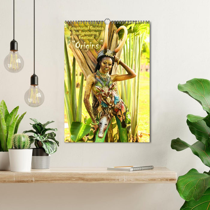 Equatorial Guinea Bodypainting Festival - Origins (CALVENDO Monthly Calendar 2027)