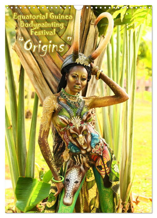 Equatorial Guinea Bodypainting Festival - Origins (CALVENDO Monthly Calendar 2027)