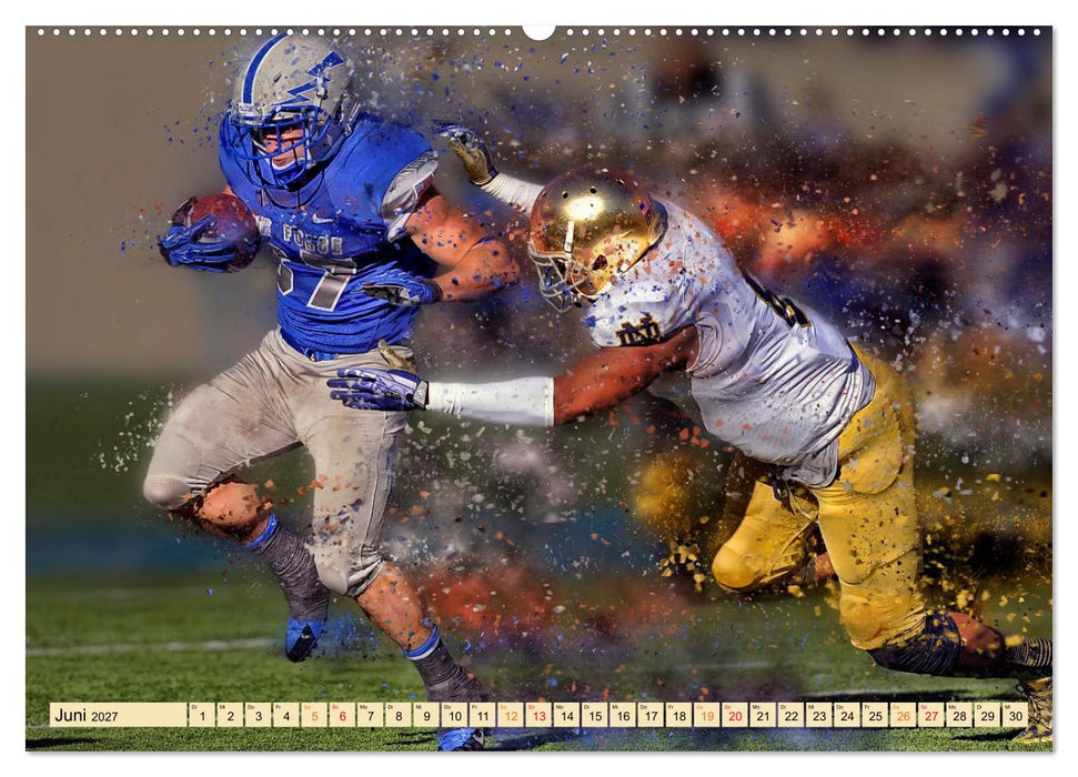Sport Explosion (CALVENDO Premium Wandkalender 2027)