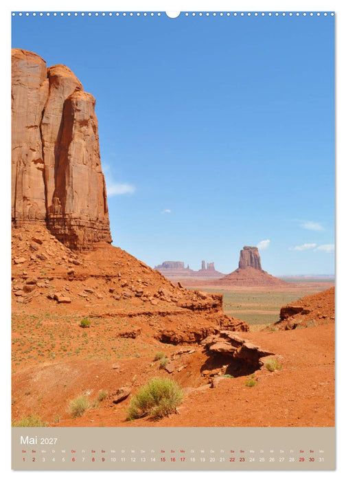 Erlebe mit mir den vielfältigen Westen der USA (CALVENDO Premium Wandkalender 2027)