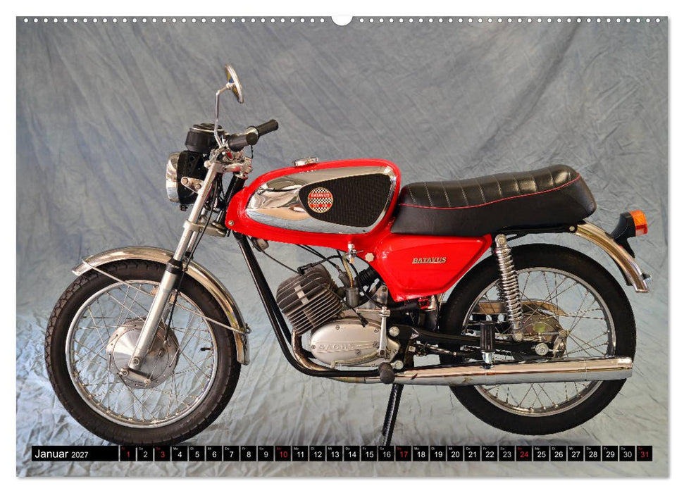 Starflite verkannte Moped Schönheiten (CALVENDO Wandkalender 2027)
