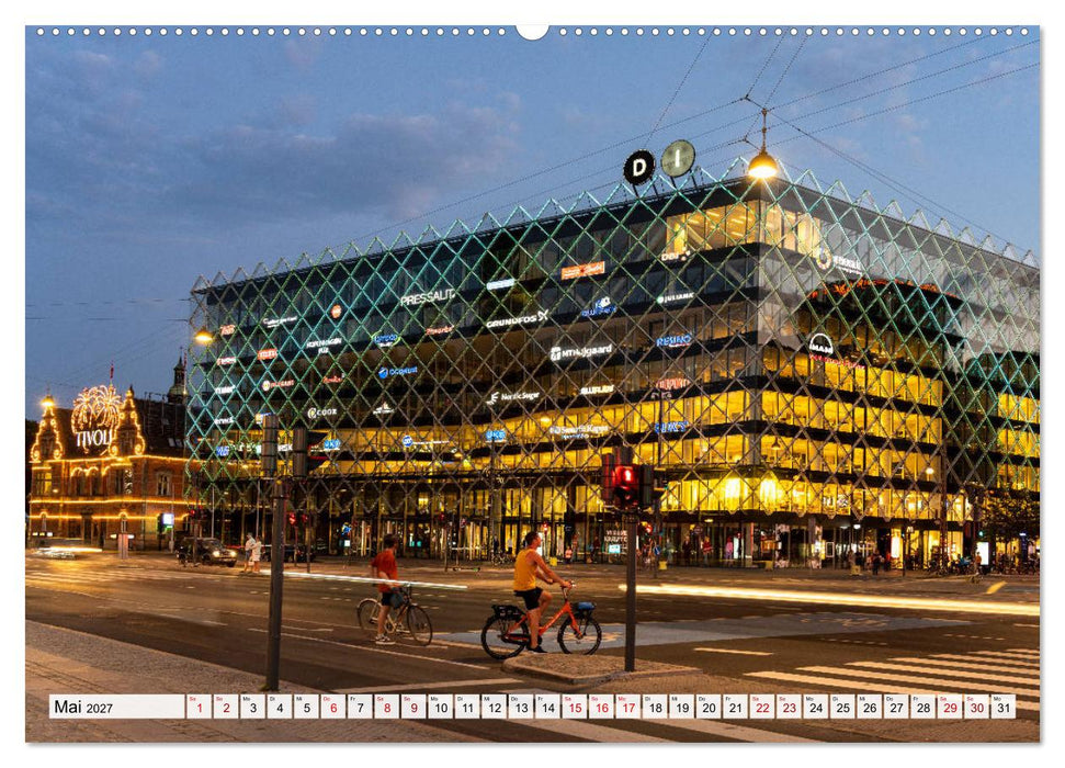 Dänemark - Kopenhagen (CALVENDO Premium Wandkalender 2027)