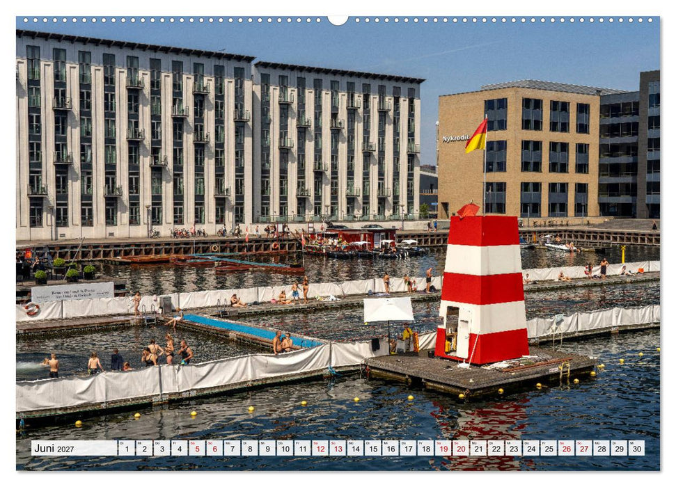 Dänemark - Kopenhagen (CALVENDO Premium Wandkalender 2027)