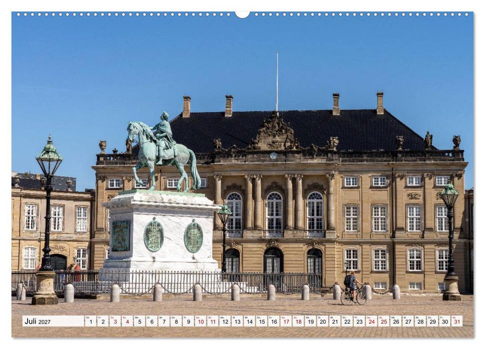 Dänemark - Kopenhagen (CALVENDO Premium Wandkalender 2027)