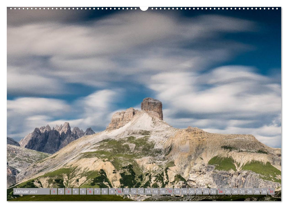 Traumplätze in den Dolomiten (CALVENDO Premium Wandkalender 2027)