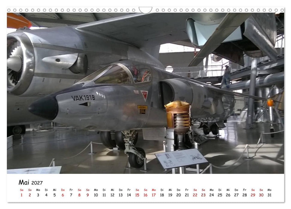 Flugwerft Schleißheim München (CALVENDO Wandkalender 2027)