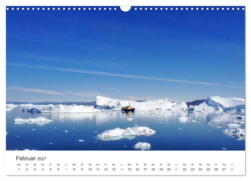 Cold as Ice - Eindrücke aus Arktis und Antarktis (CALVENDO Wandkalender 2027)