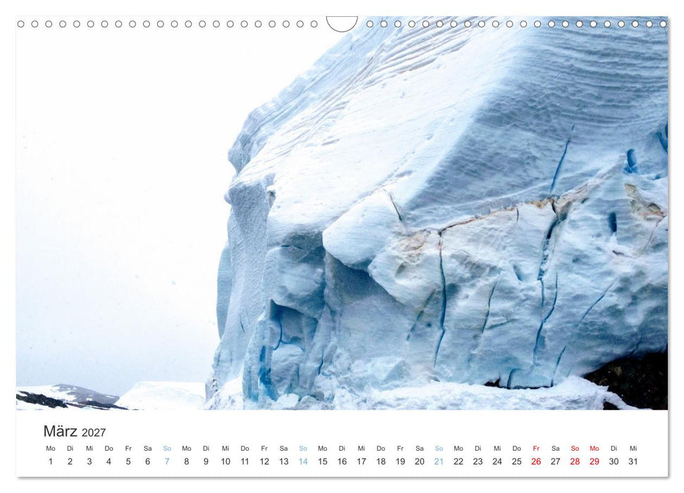 Cold as Ice - Eindrücke aus Arktis und Antarktis (CALVENDO Wandkalender 2027)