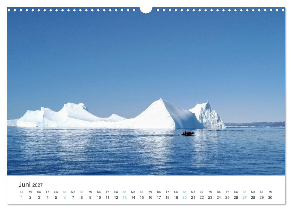 Cold as Ice - Eindrücke aus Arktis und Antarktis (CALVENDO Wandkalender 2027)