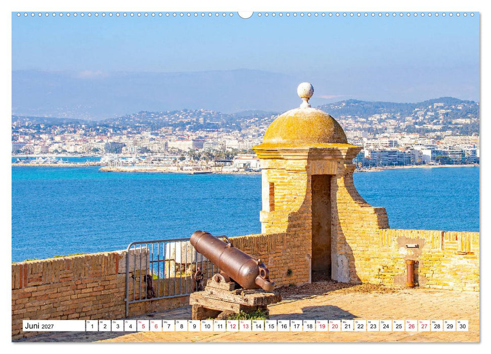 Côte d’Azur - malerische Küste am Mittelmeer (CALVENDO Premium Wandkalender 2027)