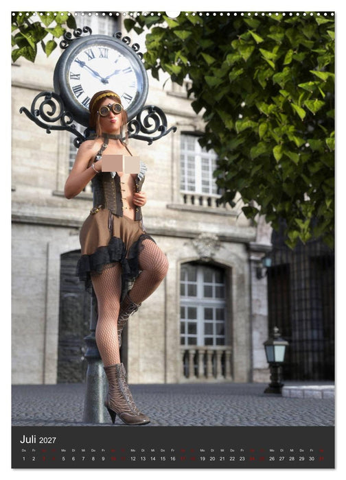 Sexy Steampunk Pin Up (CALVENDO Premium Wandkalender 2027)