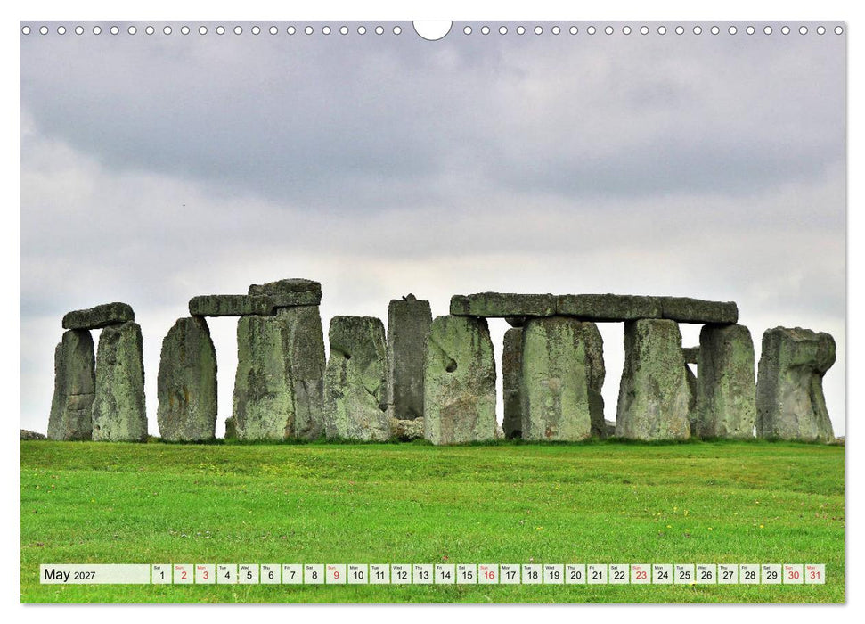 Magic South of England (CALVENDO Monthly Calendar 2027)