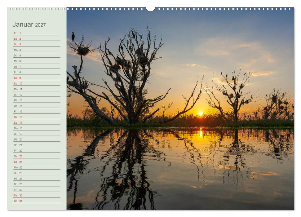 Donaudelta - Tierparadies am Schwarzen Meer (CALVENDO Wandkalender 2027)