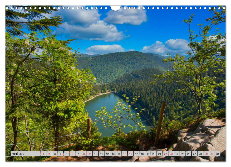 Splendeurs des Vosges (CALVENDO Calendrier mensuel 2027)