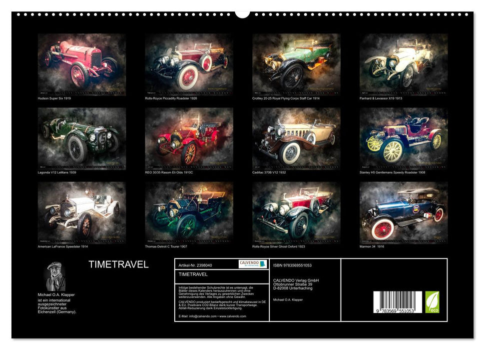 TIMETRAVEL (CALVENDO Premium Wandkalender 2027)