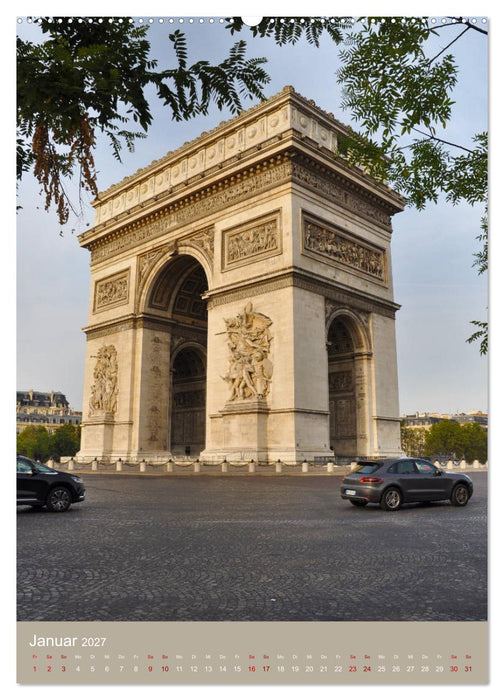 Erlebe mit mir Paris (CALVENDO Premium Wandkalender 2027)