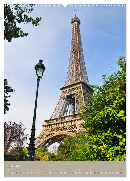 Erlebe mit mir Paris (CALVENDO Premium Wandkalender 2027)