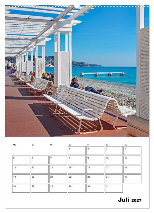 Côte d’Azur - Reiseziel am Mittelmeer (CALVENDO Premium Wandkalender 2027)