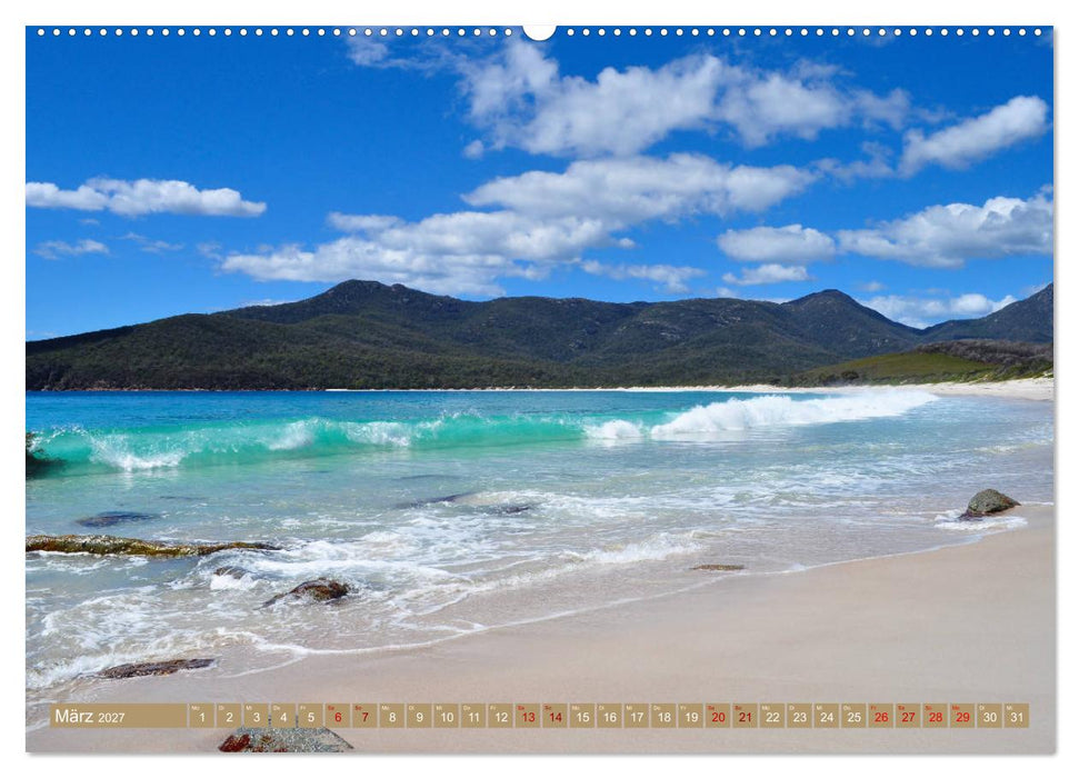 Erlebe mit mir das geheimnisvolle Tasmanien (CALVENDO Wandkalender 2027)