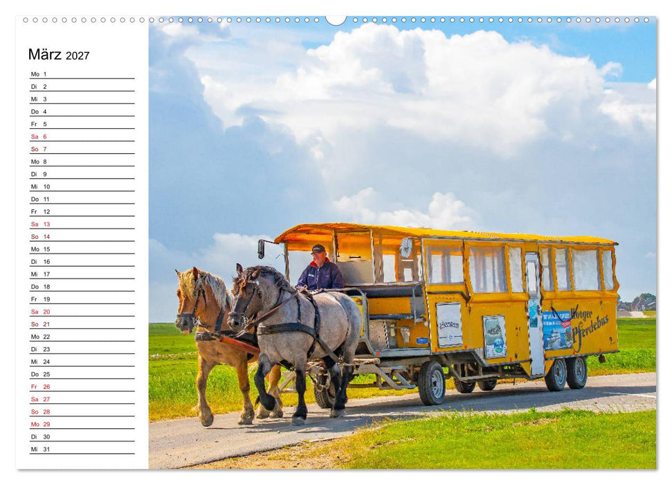 Hallig Hooge - Romantik Pur (CALVENDO Wandkalender 2027)