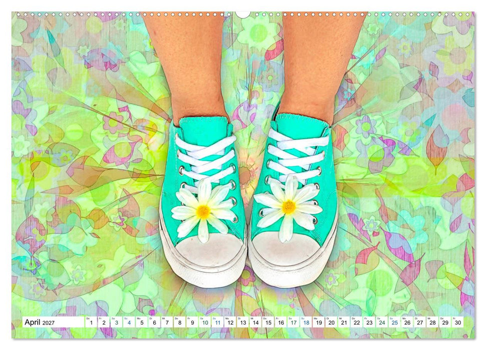 Hallo Sommer - Artwork (CALVENDO Premium Wandkalender 2027)