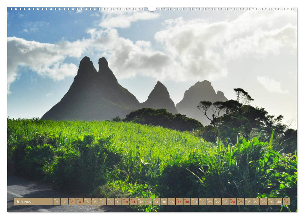 Erlebe mit mir das tropische Mauritius (CALVENDO Premium Wandkalender 2027)