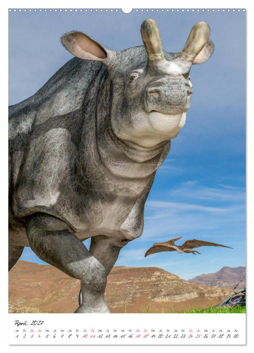 Dinosaurier aus der Vergangenheit (CALVENDO Wandkalender 2027)