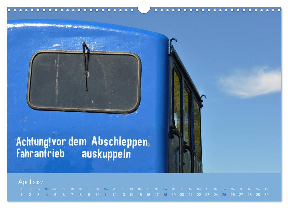 EISENBAHNPOESIE (CALVENDO Wandkalender 2027)
