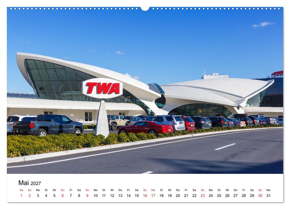 FLUGHÄFEN (CALVENDO Premium Wandkalender 2027)