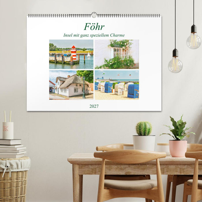 Föhr - Insel mit ganz speziellem Charme (CALVENDO Wandkalender 2027)