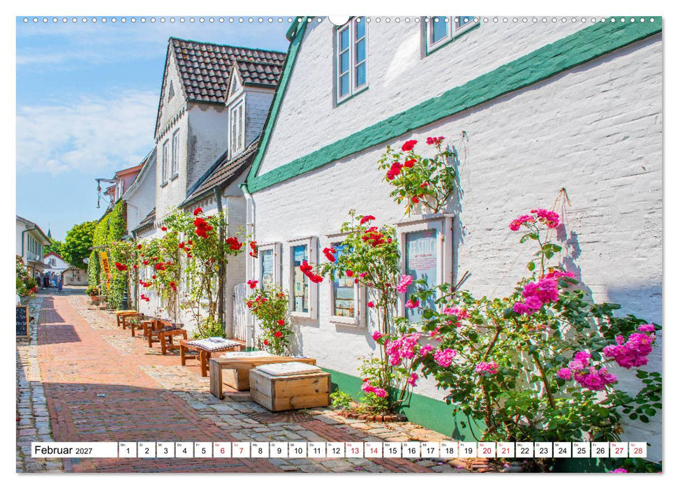 Föhr - Insel mit ganz speziellem Charme (CALVENDO Wandkalender 2027)
