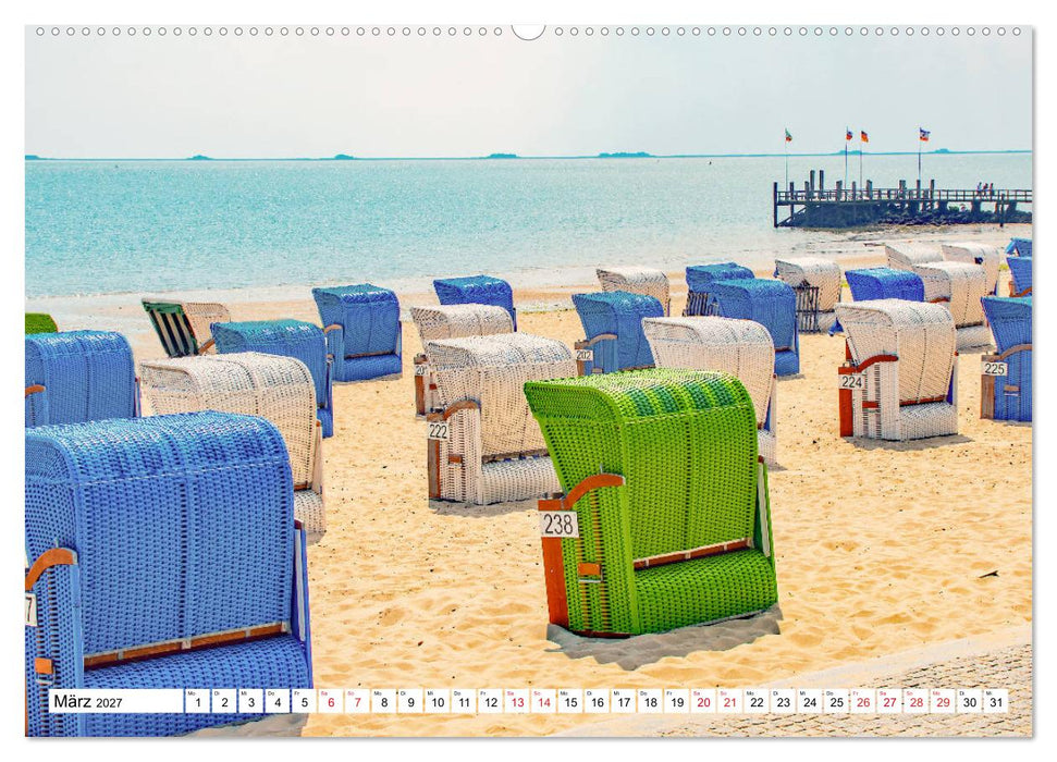 Föhr - Insel mit ganz speziellem Charme (CALVENDO Wandkalender 2027)