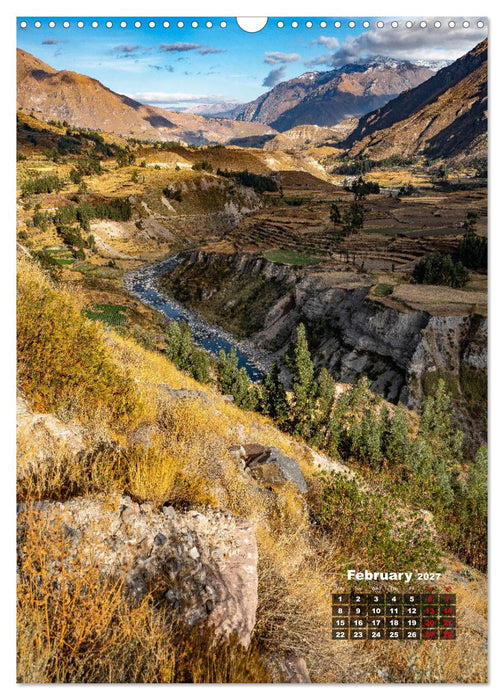 South America - A magical journey (CALVENDO Monthly Calendar 2027)