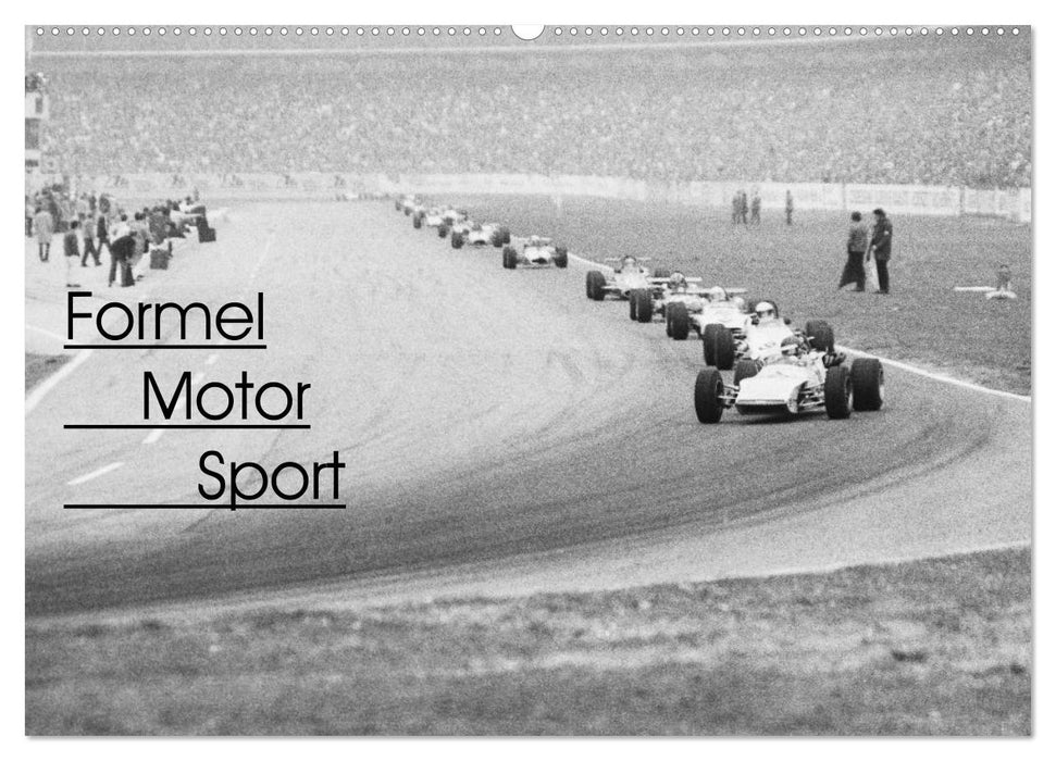 Formel Motor Sport (CALVENDO Wandkalender 2027)