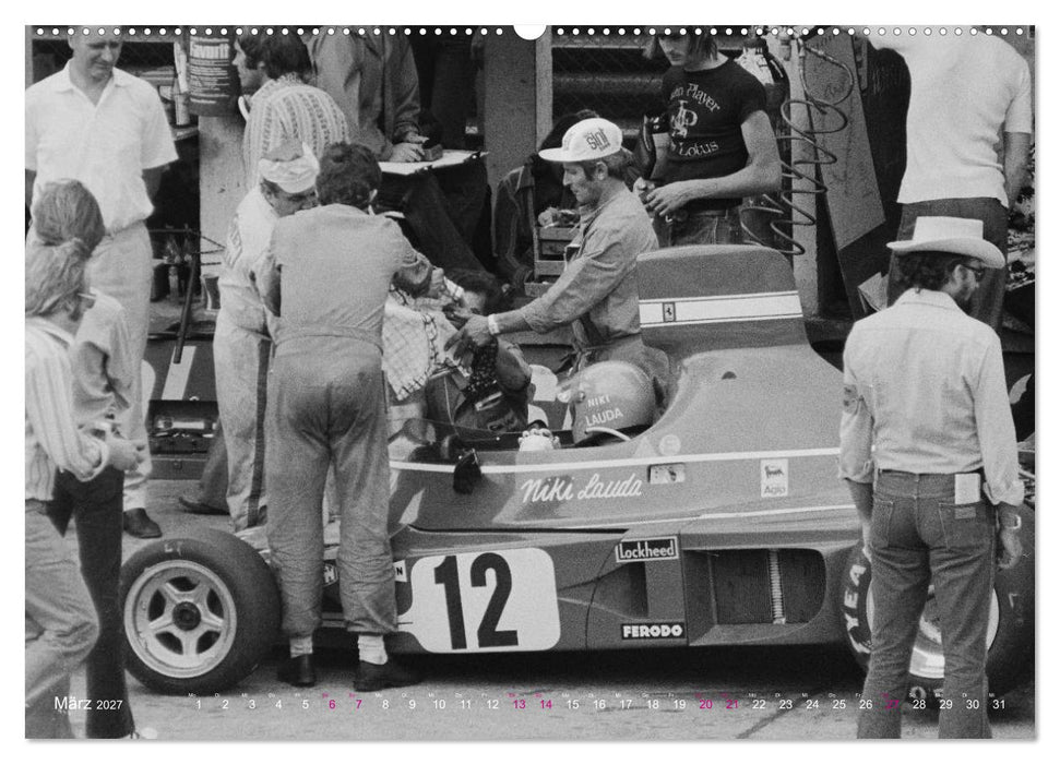 Formel Motor Sport (CALVENDO Wandkalender 2027)