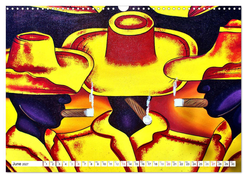 Cuban Cigars - Blue haze in Havana (CALVENDO Monthly Calendar 2027)