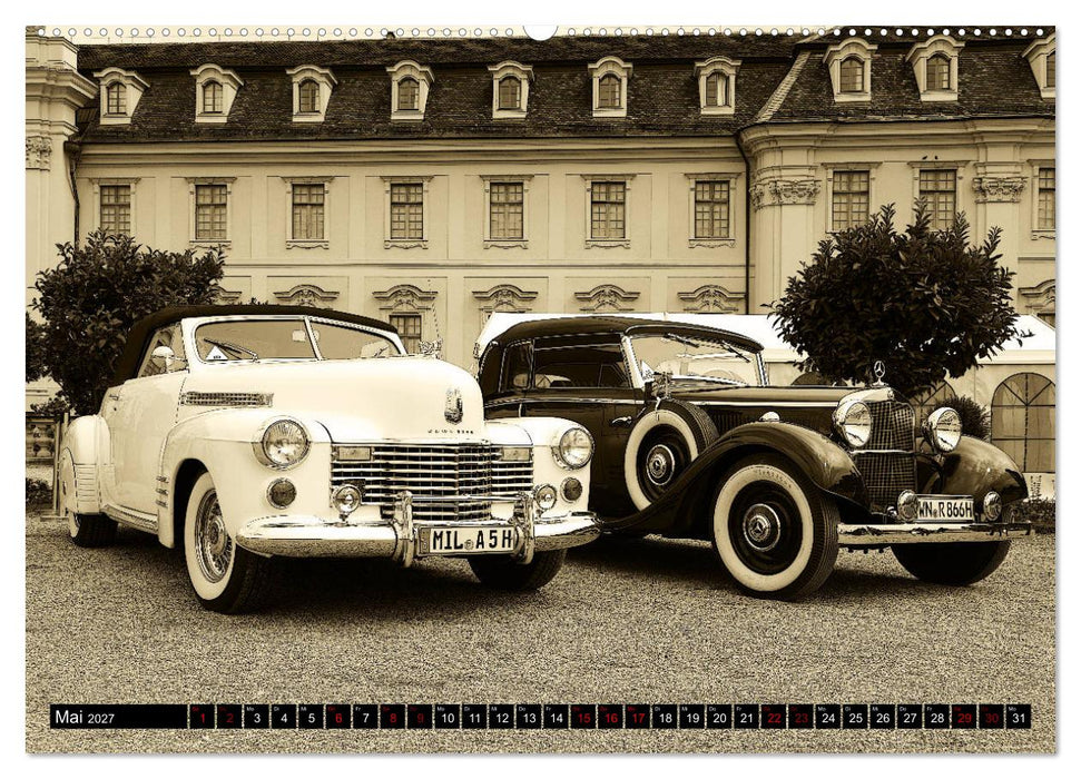 Klassische Automobile (CALVENDO Wandkalender 2027)