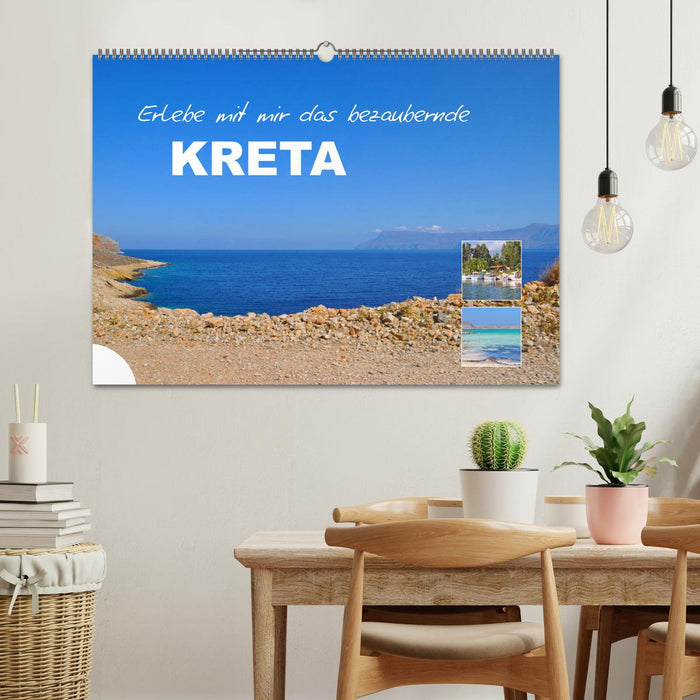 Erlebe mit mir das bezaubernde Kreta (CALVENDO Wandkalender 2027)